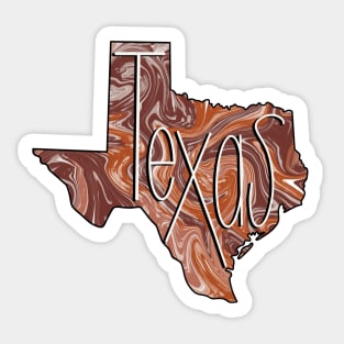 Customizable Texas Home Sticker